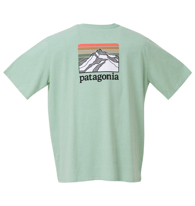 大きいサイズ メンズ PATAGONIA (パタゴニア) 半袖Tシャツ
                        バックスタイル