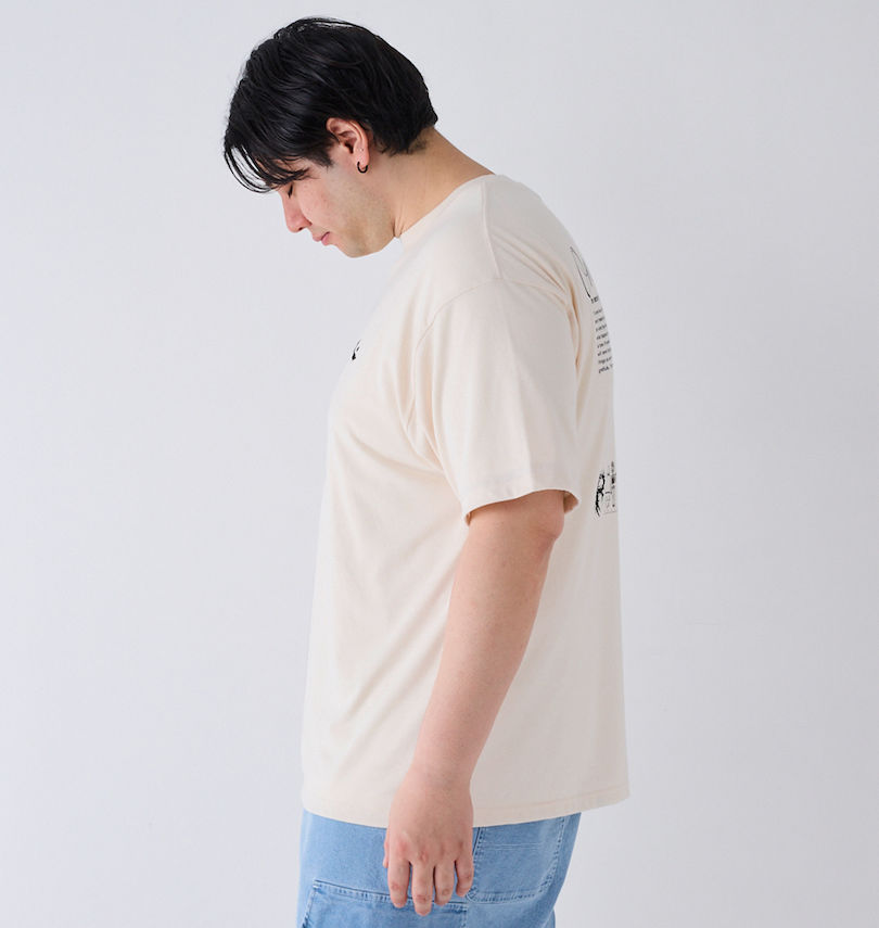大きいサイズ メンズ RUSTY (ラスティ) ツアーT風グラフィック半袖Tシャツ
                        