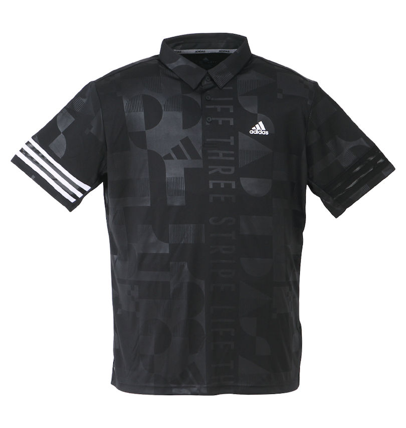 大きいサイズ メンズ adidas golf (アディダスゴルフ) エンボスプリント半袖B.Dシャツ
                        