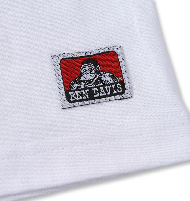 大きいサイズ メンズ BEN DAVIS (ベン デイビス) 半袖Tシャツ
                        裾ピスネーム