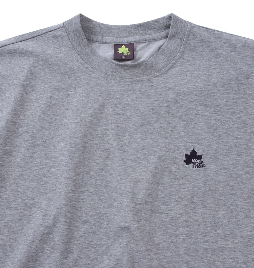 大きいサイズ メンズ LOGOS Park (ロゴスパーク) リサイクル天竺ワンポイント刺繍半袖Tシャツ
                        