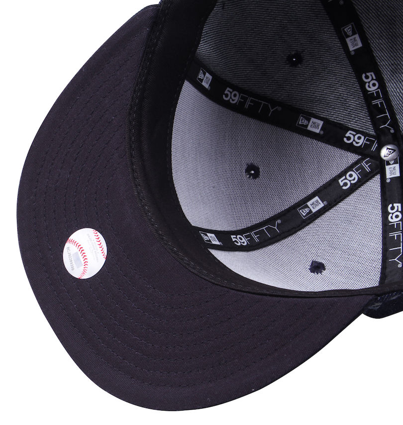 大きいサイズ メンズ NEW ERA (ニューエラ) 59FIFTY®ニューヨーク・ヤンキースLASER BURN OUT DENIM MONOGRAMキャップ
                        