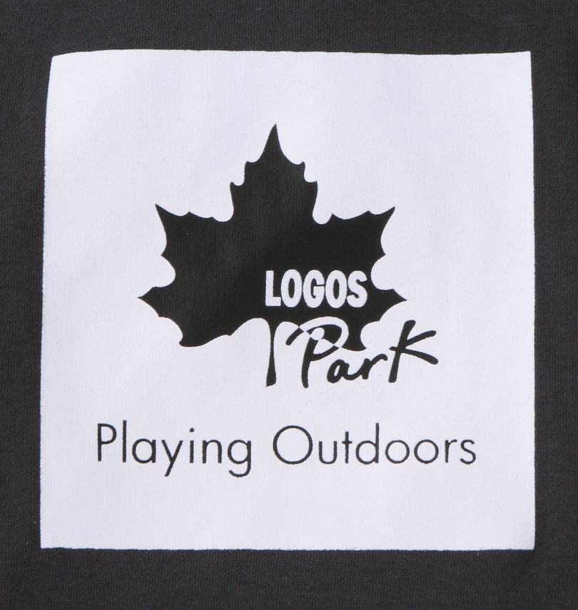 大きいサイズ メンズ LOGOS Park (ロゴスパーク) リサイクル天竺ボックスプリント半袖Tシャツ
                        プリント拡大