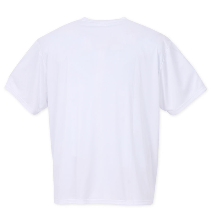 大きいサイズ メンズ LE COQ SPORTIF (ルコックスポルティフ) 杢スムースグラフィックプラクティス半袖Tシャツ
                        バックスタイル