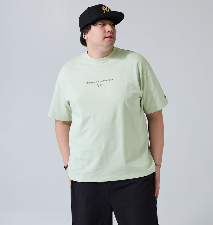 大きいサイズ メンズ NEW ERA (ニューエラ) サークルOOTTF半袖Tシャツ
                        