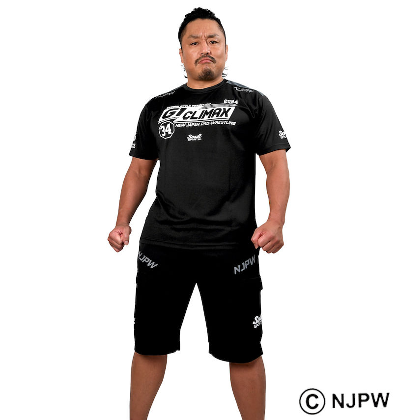 大きいサイズ メンズ SOUL SPORTS×新日本プロレス (ソウル×シンニホンプロレス) G1 CLIMAX34大会半袖Tシャツ
                        