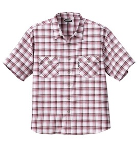 大きいサイズ メンズ OUTDOOR PRODUCTS (アウトドア プロダクツ) チェックシャツ(半袖)