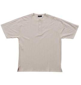 大きいサイズ メンズ MICHIKO LONDON KOSHINO (ミチコロンドンコシノ) ヘンリーTシャツ半袖