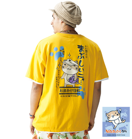 大きいサイズ メンズ NECOBUCHI-SAN(ネコブチサン) (ネコブチサン) 半袖Tシャツ