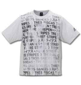 大きいサイズ メンズ adidas (アディダス) グラフィック半袖Tシャツ