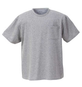 大きいサイズ メンズ 楽スマ (ラクスマ) ポケット付樽型半袖Tシャツ