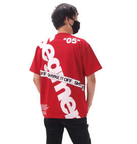 大きいサイズ メンズ b-one-soul (ビーワンソウル) モードBIGロゴ半袖Tシャツ