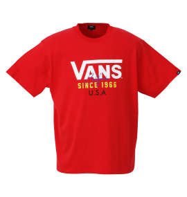 大きいサイズ メンズ VANS (バンズ) FLV USA半袖Tシャツ