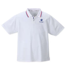 大きいサイズ メンズ LE COQ SPORTIF (ルコックスポルティフ) サンスクリーンヘランカ半袖ポロシャツ