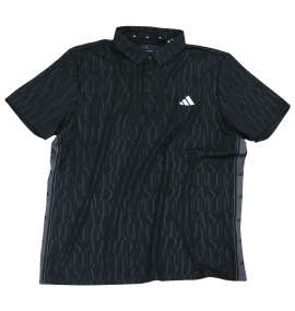 大きいサイズ メンズ adidas golf (アディダスゴルフ) HEAT.RDYデボスグラフィック半袖シャツ