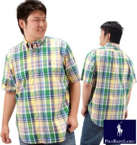 大きいサイズ メンズ RALPH LAUREN (ラルフローレン) チェックシャツ