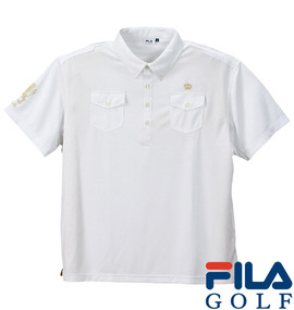 大きいサイズ メンズ FILA GOLF (フィラゴルフ) ポロシャツ半袖