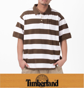 大きいサイズ メンズ TIMBERLAND (ティンバーランド) 鹿の子ポロシャツ