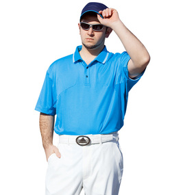 大きいサイズ メンズ adidas golf (アディダスゴルフ) adizero半袖ポロシャツ