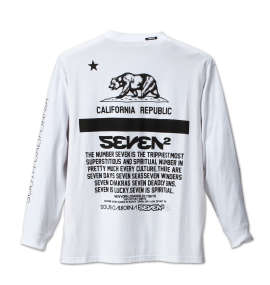 大きいサイズ メンズ SEVEN2 (セブンツー) 長袖Tシャツ