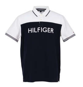 大きいサイズ メンズ TOMMY HILFIGER (トミーヒルフィガー) 半袖ポロシャツ