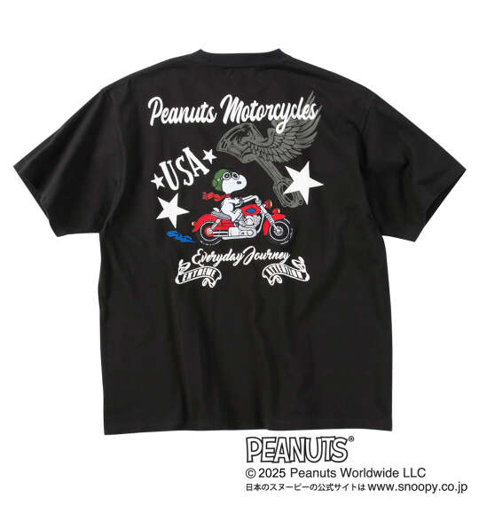 FLAGSTAFF×PEANUTS スヌーピーコラボ半袖Tシャツ