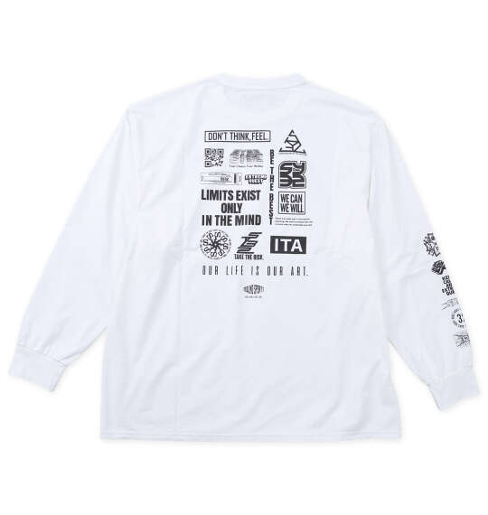 SY32 by SWEET YEARS マルチロゴ長袖Tシャツ